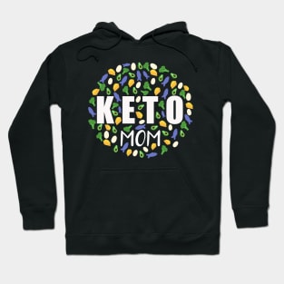 Keto Mom Collage - Fitness and Diet Hoodie